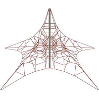 Конструкция для лазания серия "Звезда" ПД-536 (8х8х4)