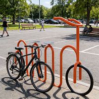 Велопарковка декоративная Большой велосипед