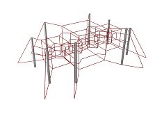 Конструкция для лазания серия "ПЛАЗМА" ИС 2Х2.1