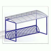 Навес с велопарковкой Stolz
