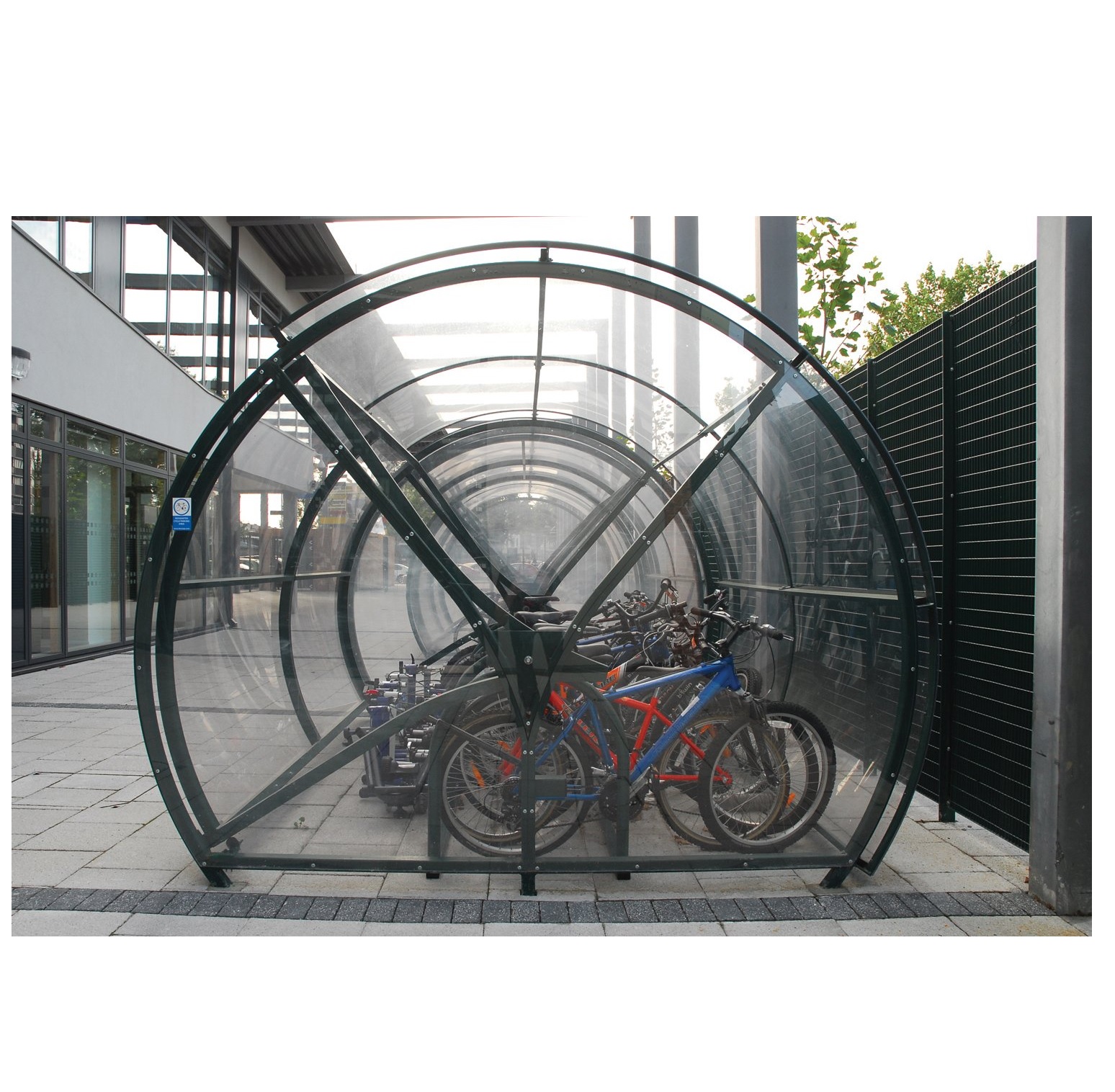 Велопарковка закрытая Капсула