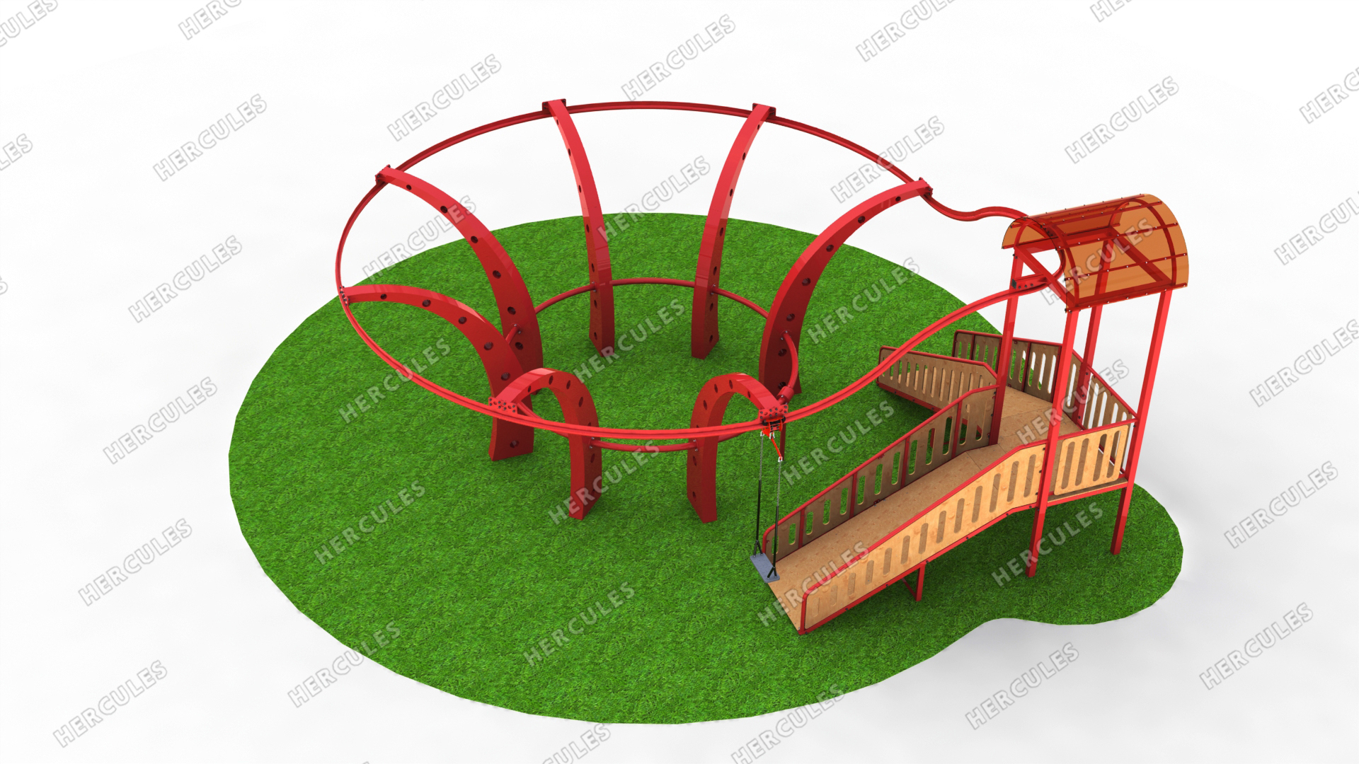 Монорельс-качели