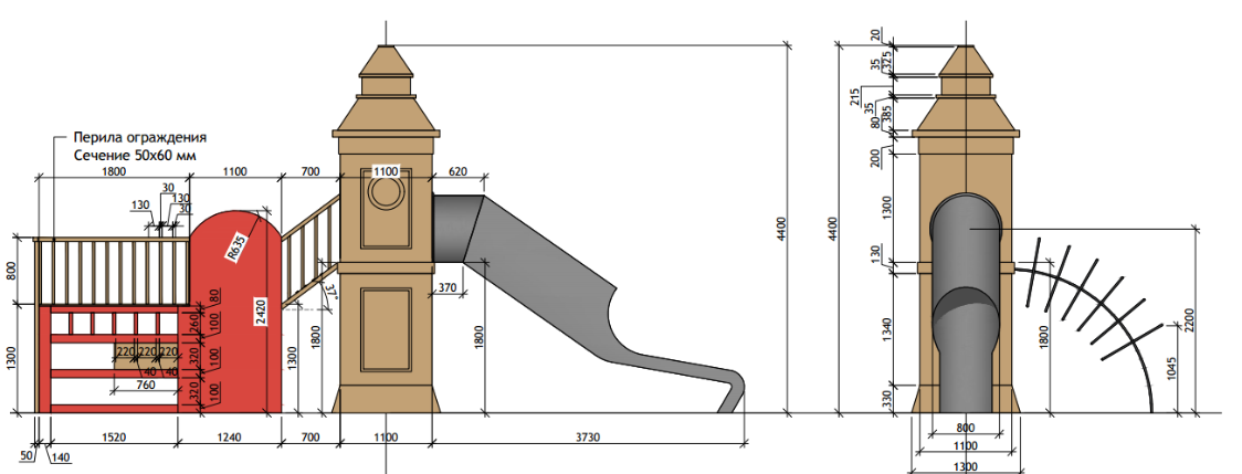 Детская игровая площадка "Биг Бен"