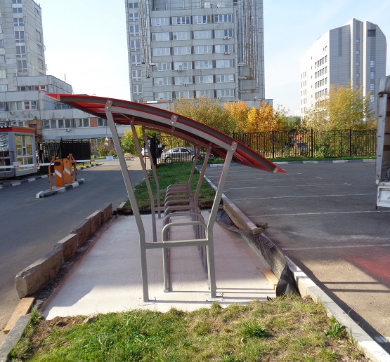 Крытая велопарковка Ахиллес