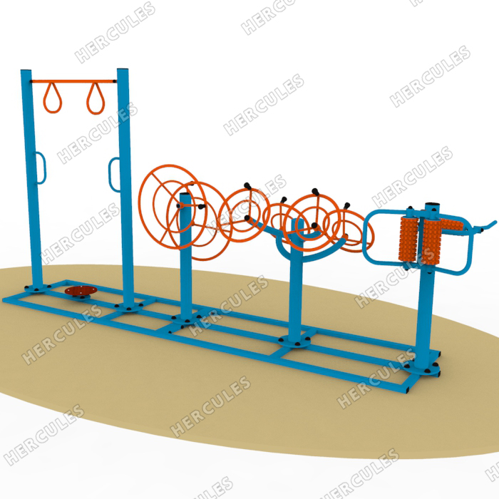 УТК-005 Уличный тренажерный комплекс для пожилых и МГН