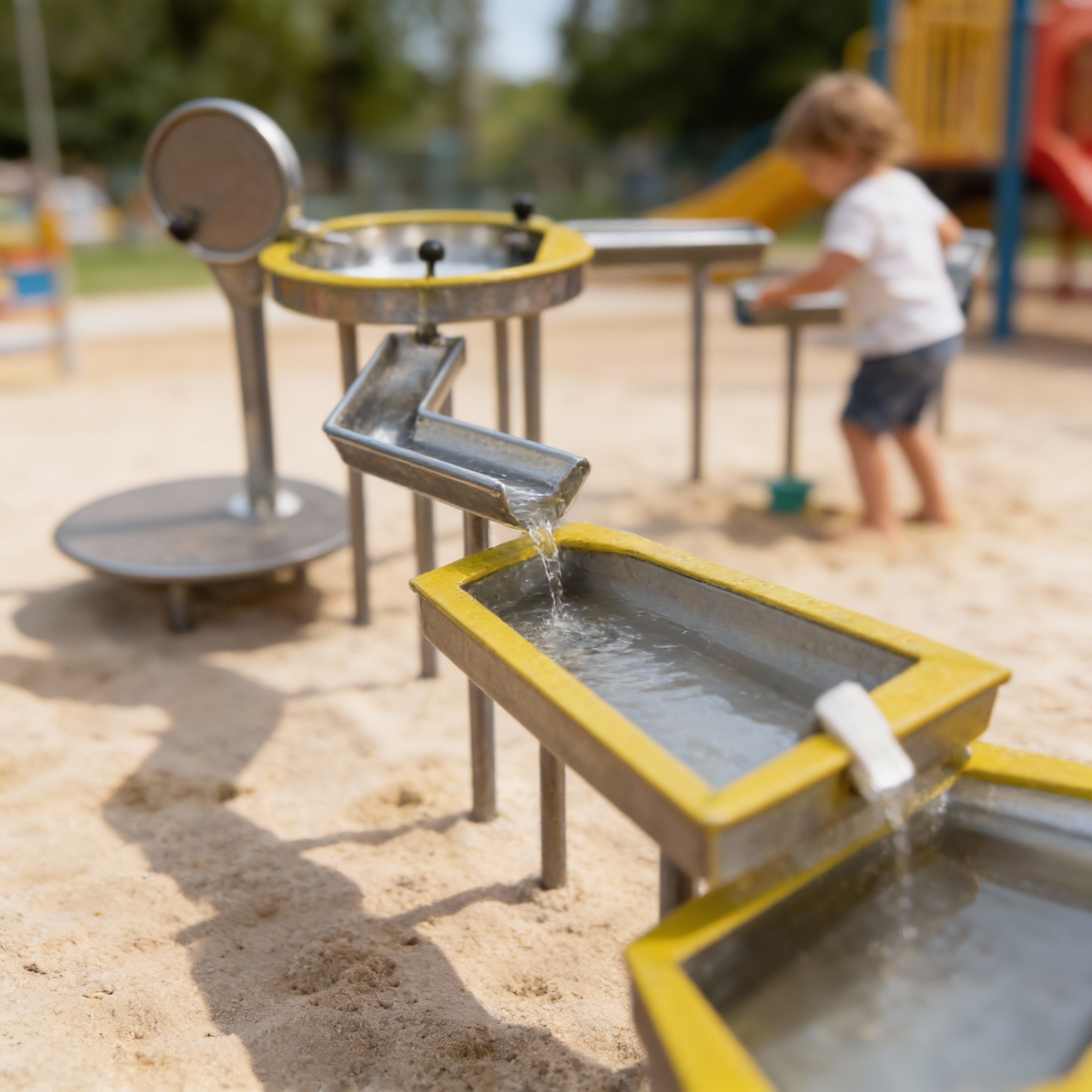 Детская площадка для игр с песком и водой Дельта