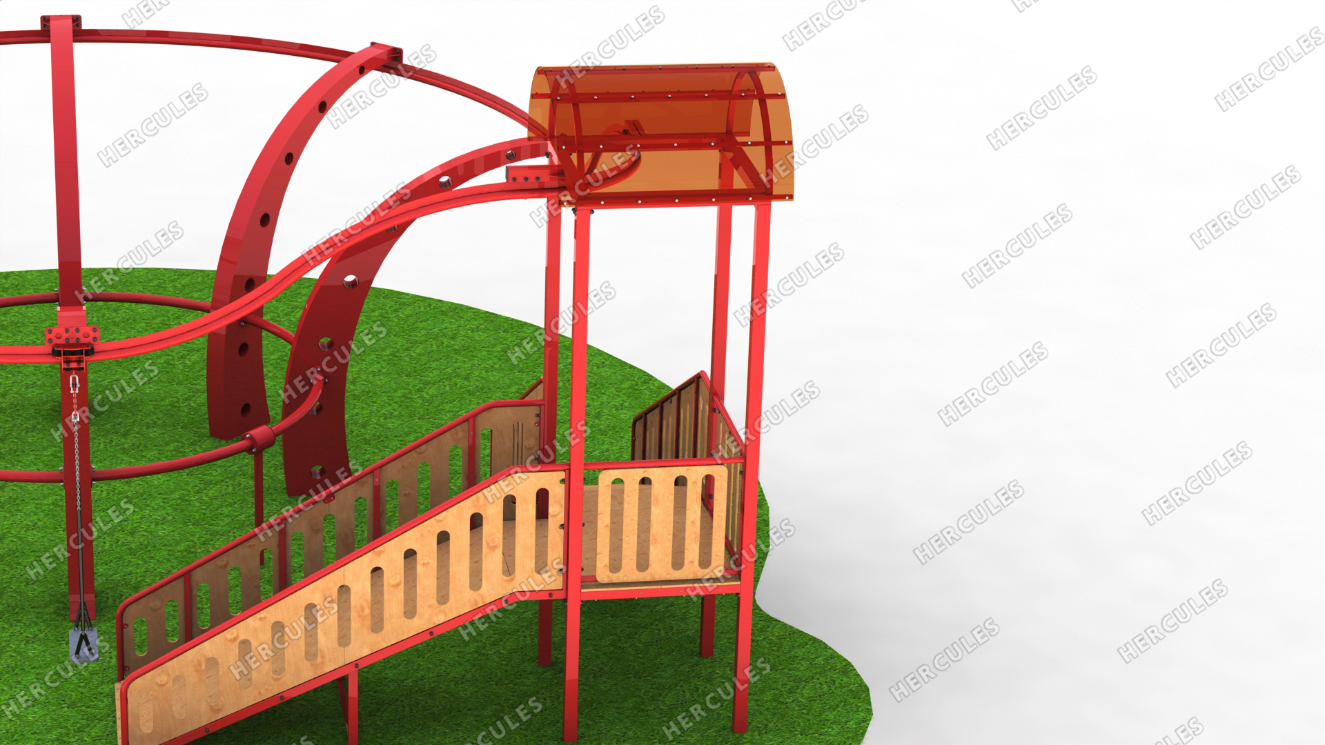 Монорельс-качели