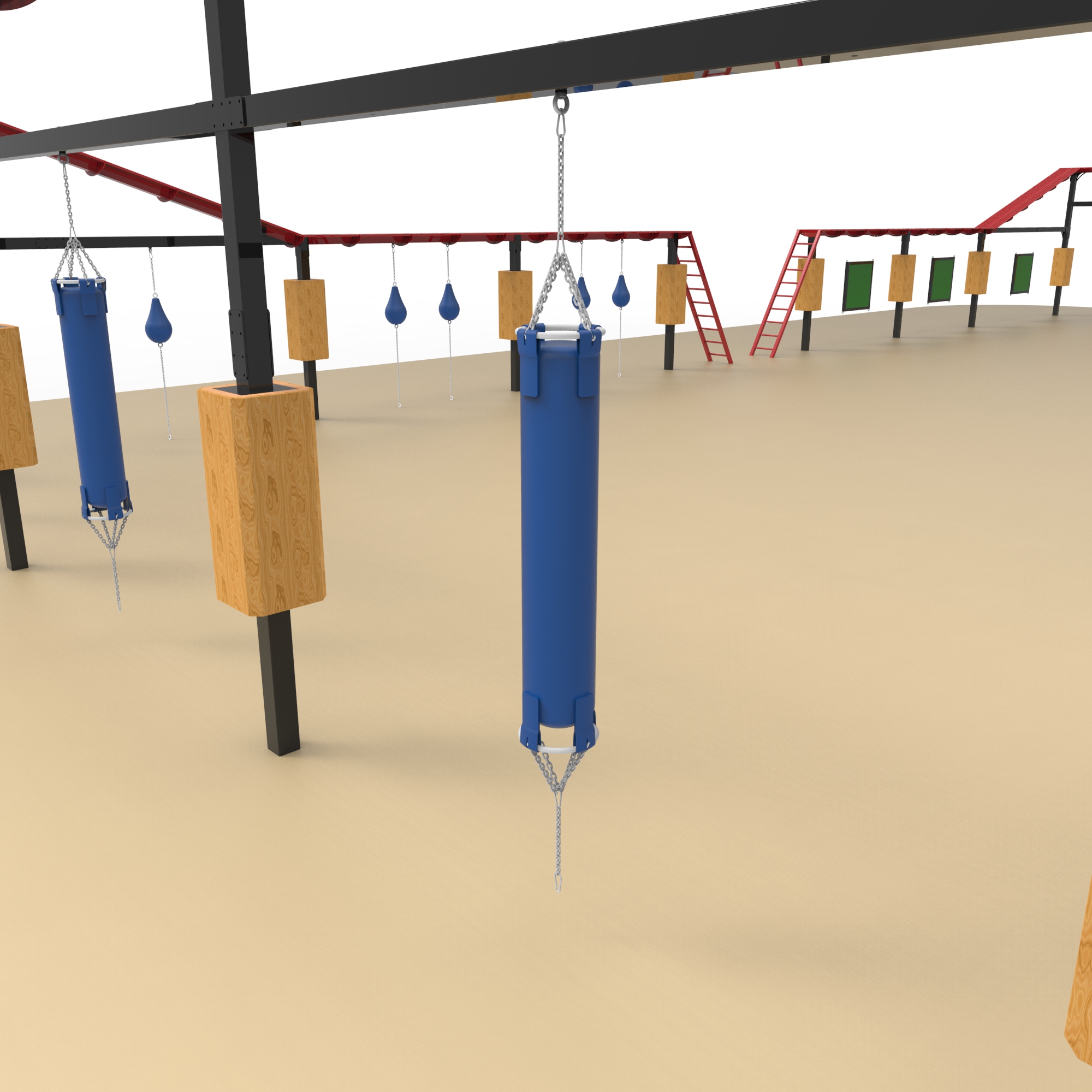 Площадка для рукопашного боя ГЕРКУЛЕС 17