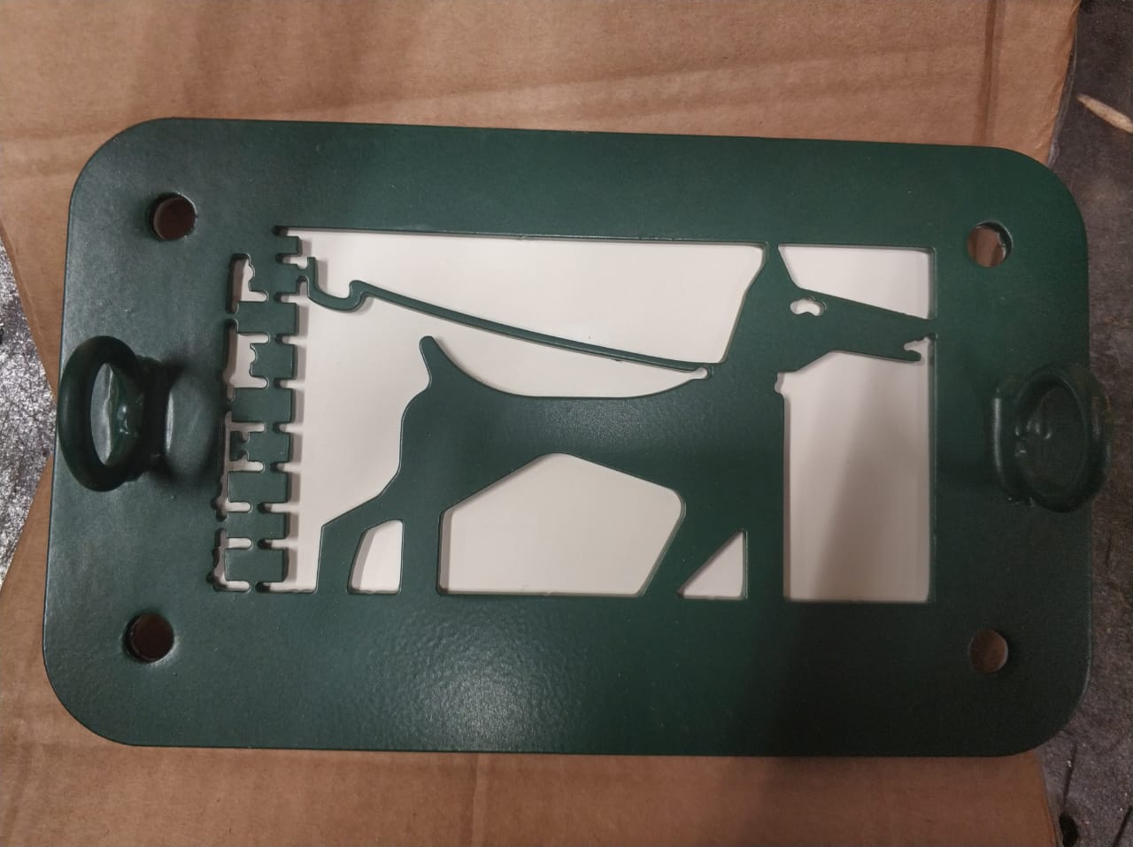 Настенная парковка для двух собак