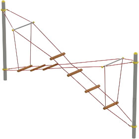 Конструкция для лазания серия "ПУТЕШЕСТВИЕ" ИК-045