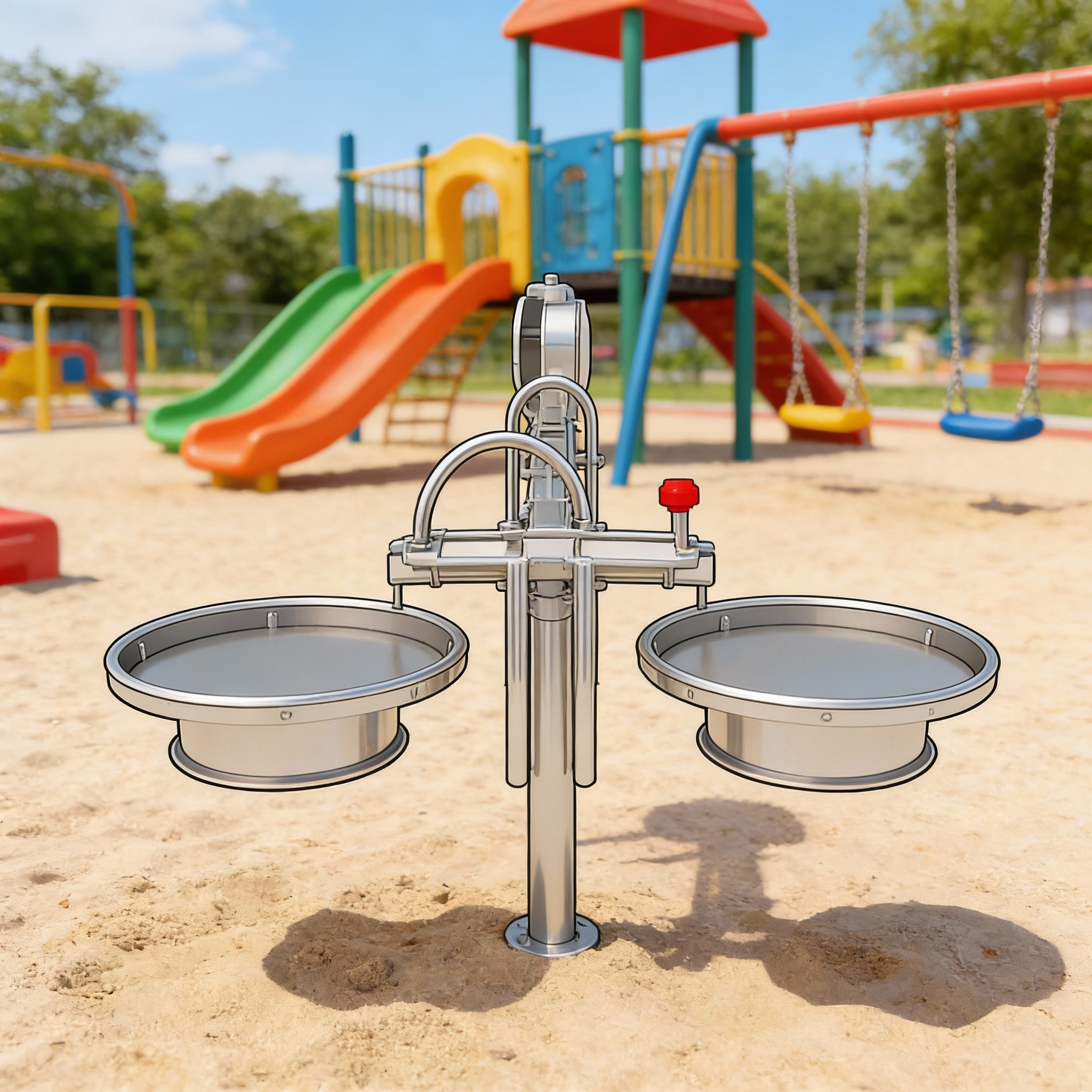 Детская площадка для игр с песком и водой Джурла