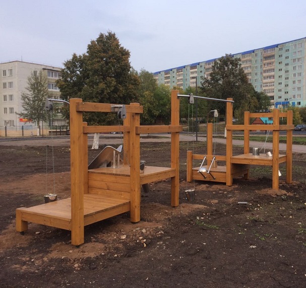 Комплекс для игр с песком - 1 комплект