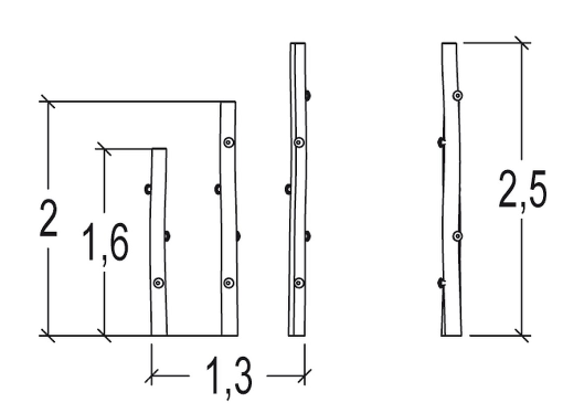 Столбы для лазания