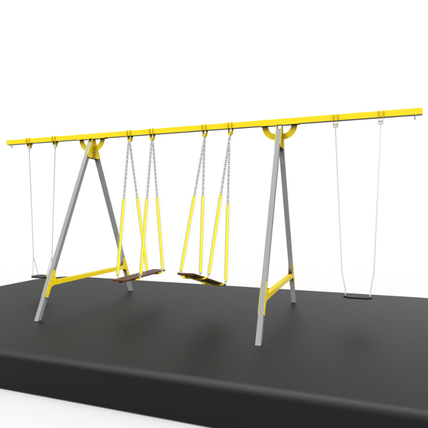 4-х местные высокие качели