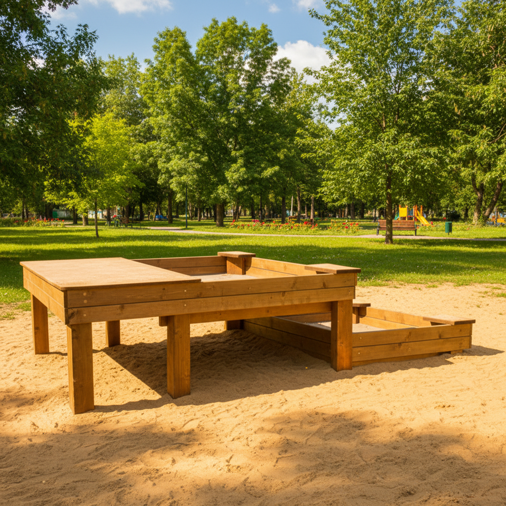 Песочница для детей с ОВЗ "Играем вместе"