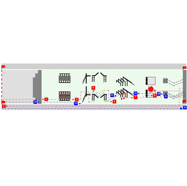 Общевойсковая полоса препятствий №1