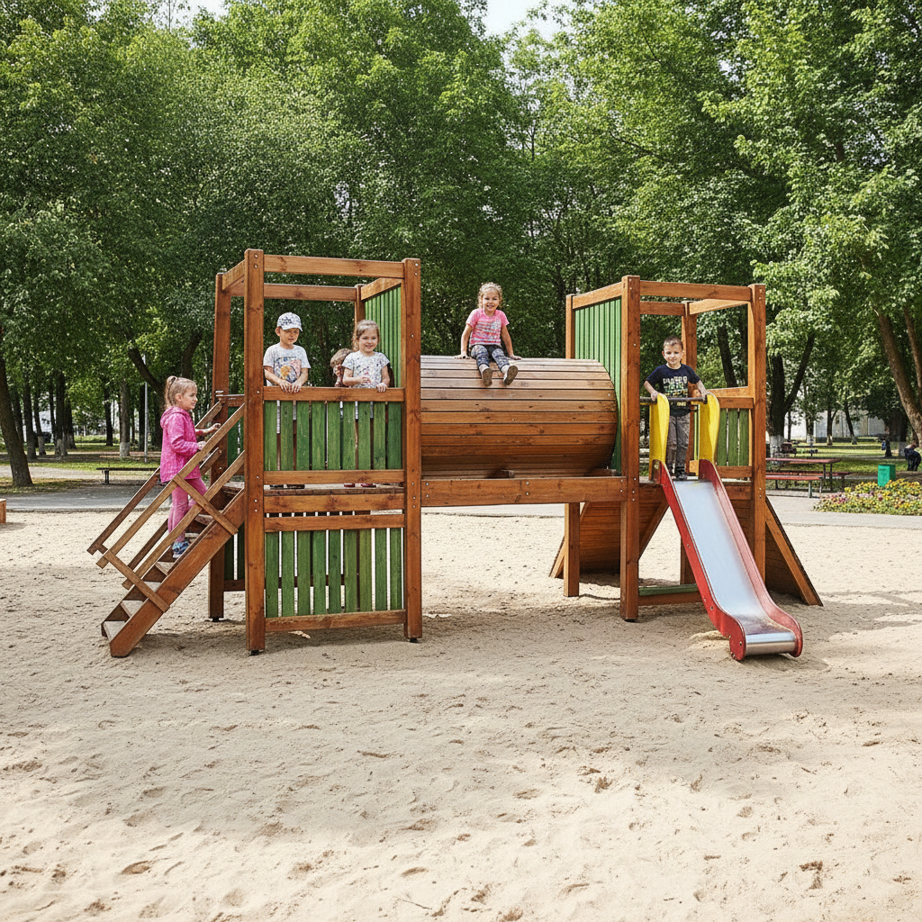 Детский игровой комплекс Двор-3