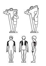 НВВ-005 Жим вверх плечевой с переменным весом