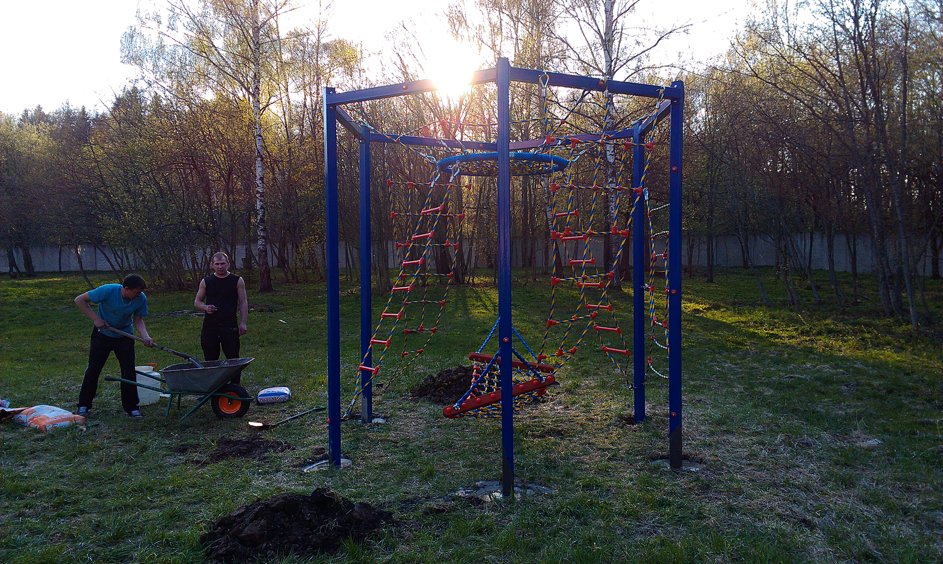 Конструкция для лазания 6-ECK-KLETTERBURG MAXI