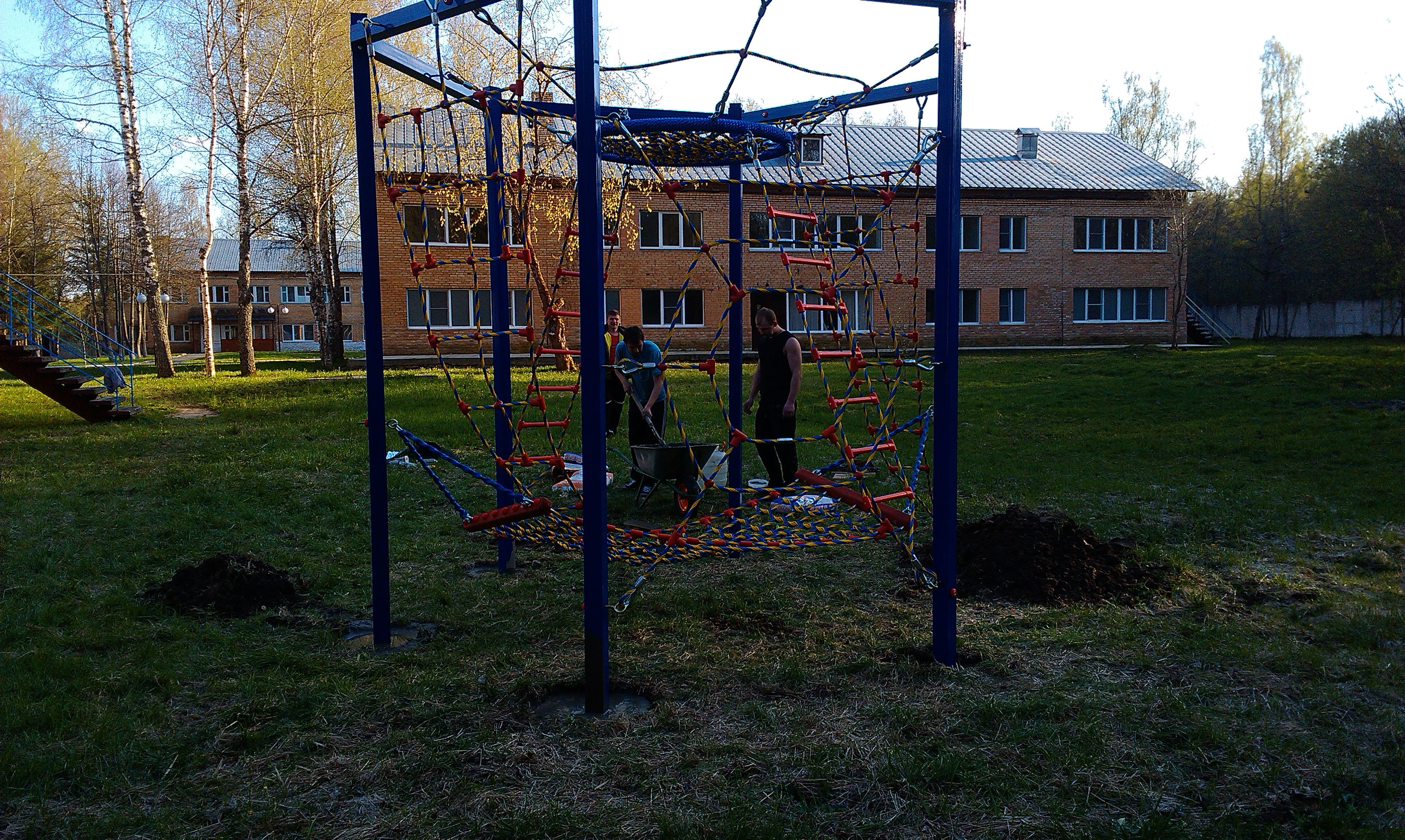 Конструкция для лазания 6-ECK-KLETTERBURG MAXI