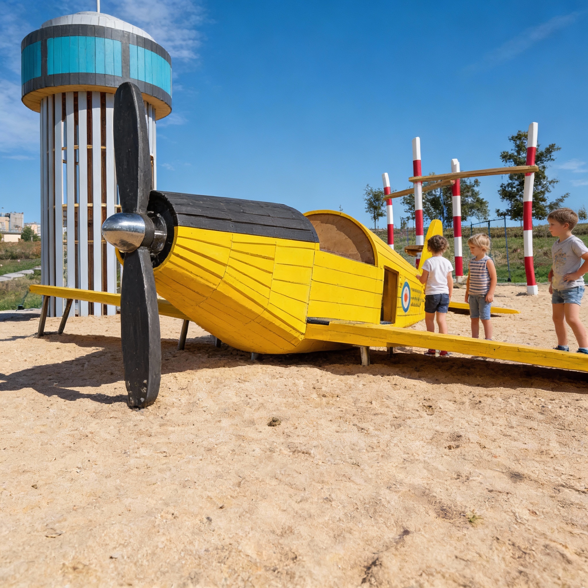 Детский игровой комплекс "Аэродром"