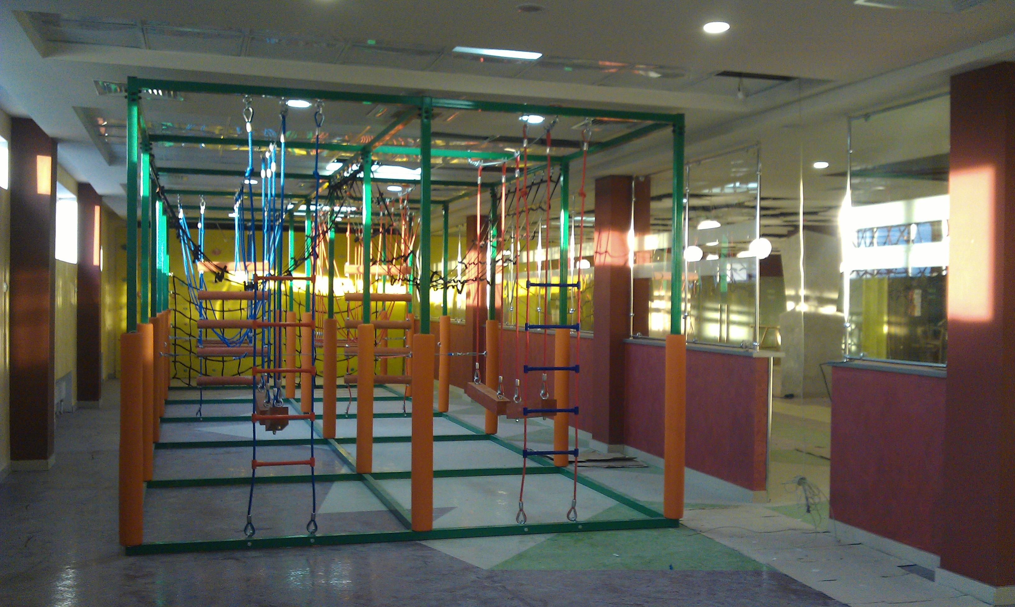 Полоса препятствий для помещения