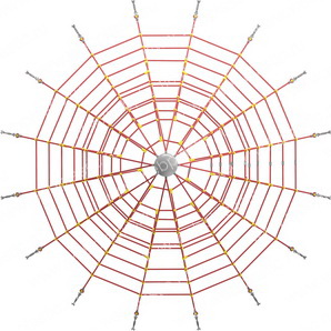 Конструкция для лазания серия "Елка" ПД-024