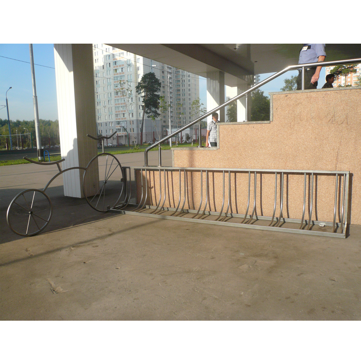 ВП-11 Велопарковка массовая на 10 мест  