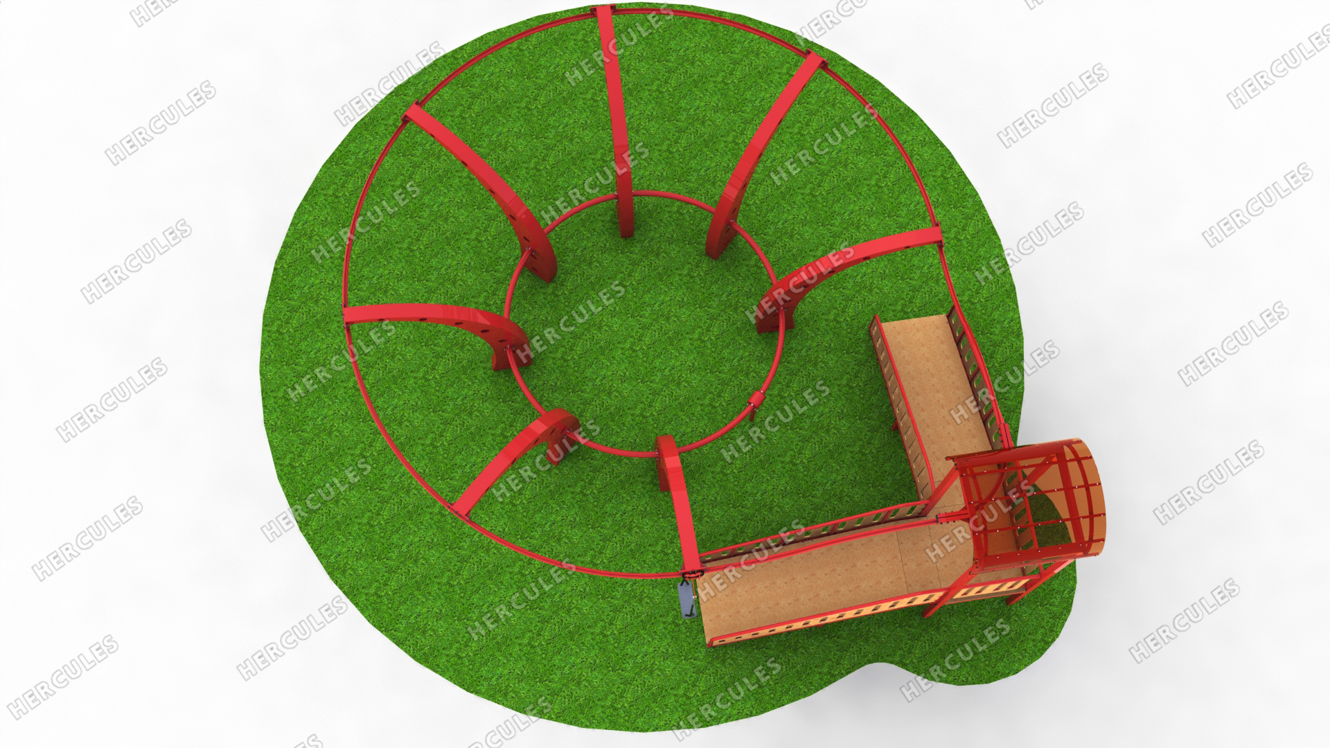 Монорельс-качели