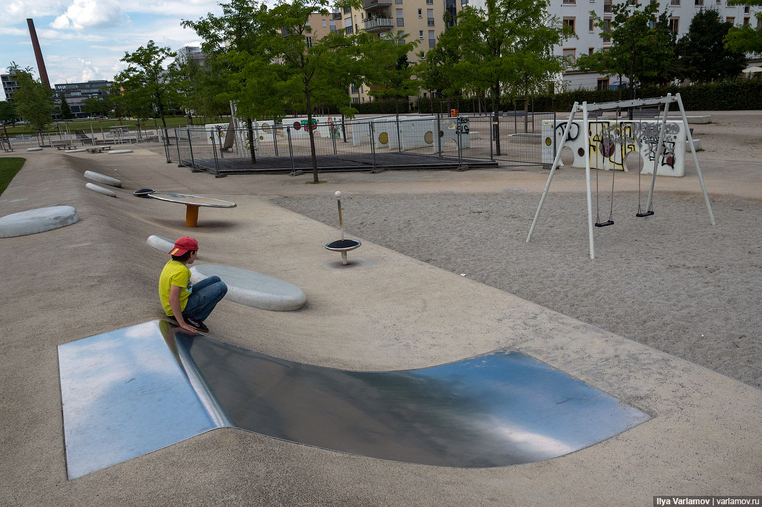 Широкая горка Рельеф