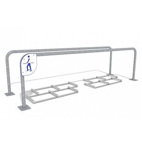 УТИп-062 Тренажер для пожилых Брусья с препятствиями