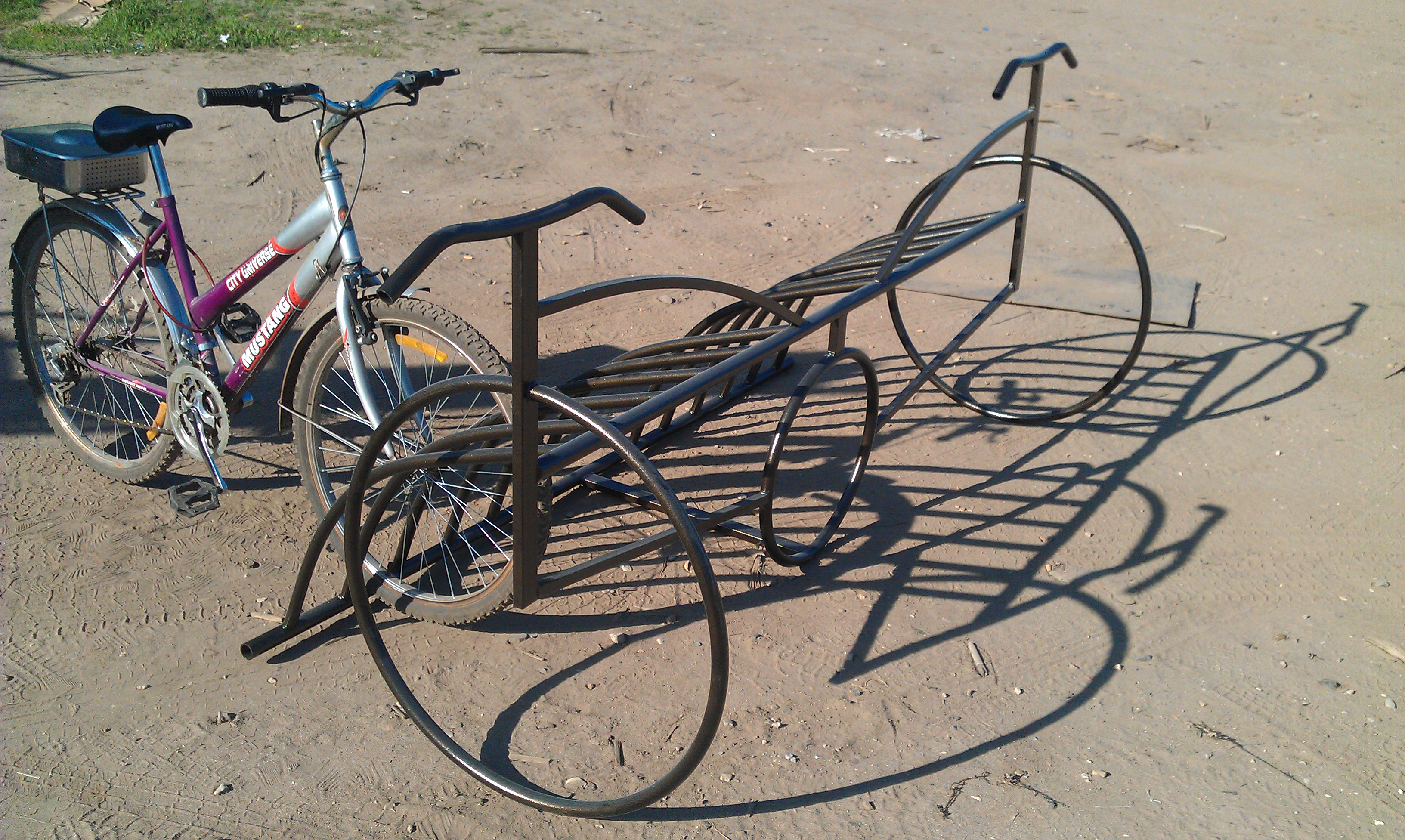 ВП-12 Велопарковка декоративная на 6 мест