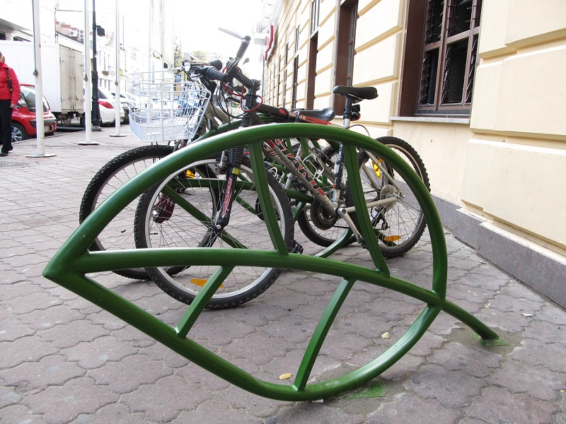 Велопарковка Лист