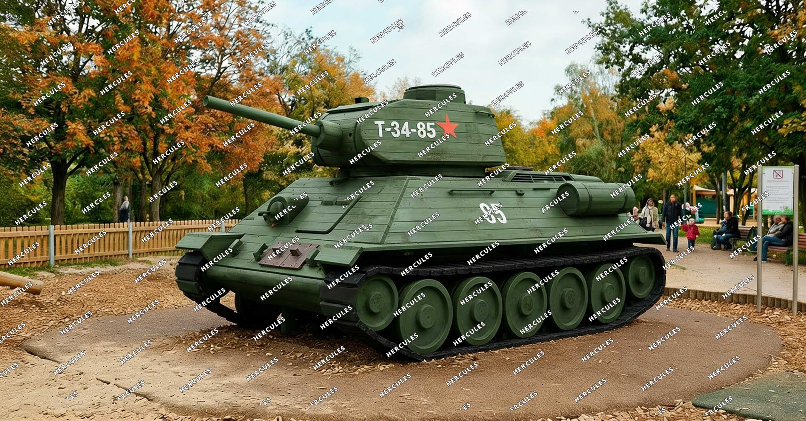 Арт-объект Танк Т-34