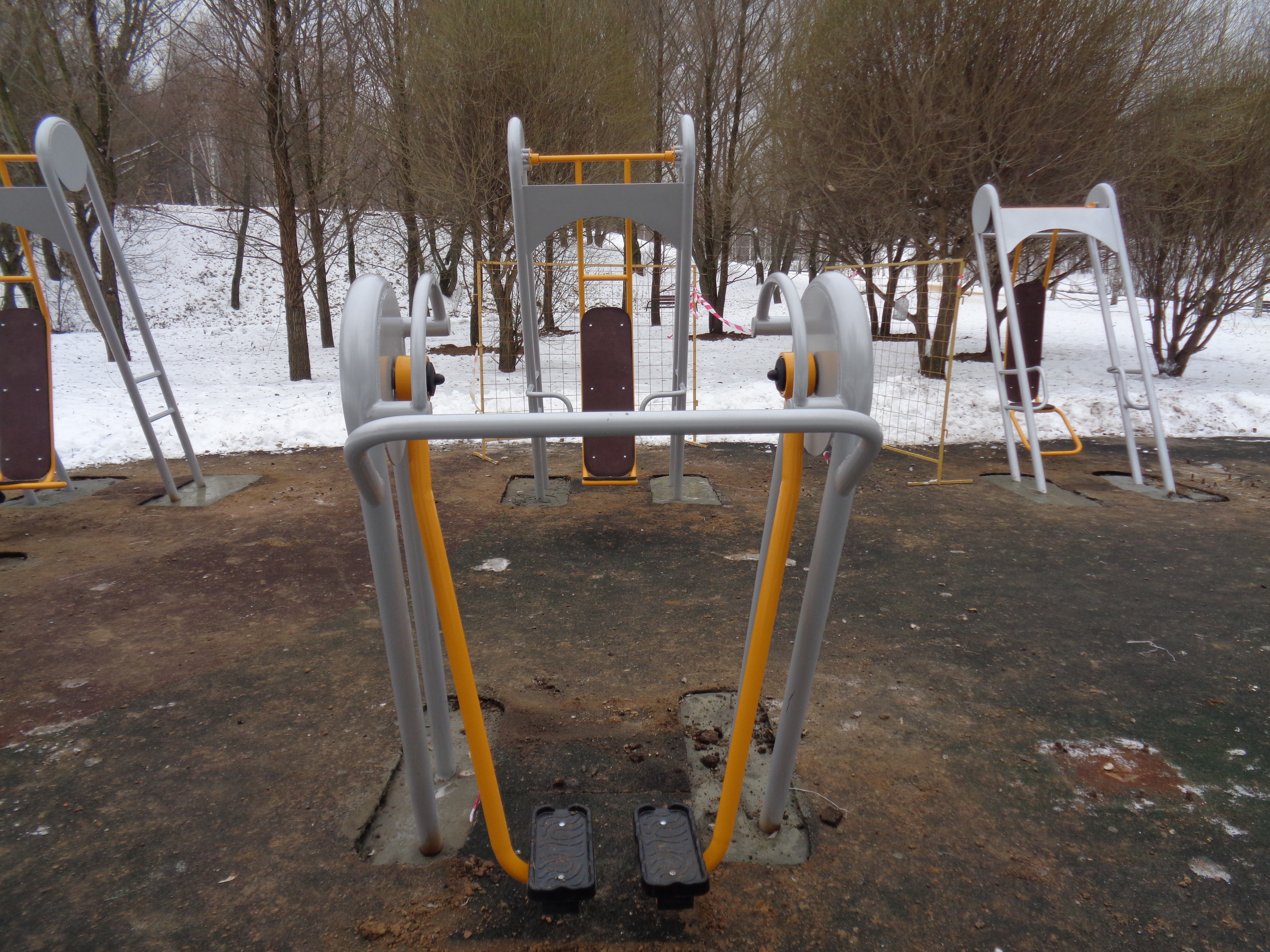 А-0103 Воздушный ход (ходули) уличный тренажер