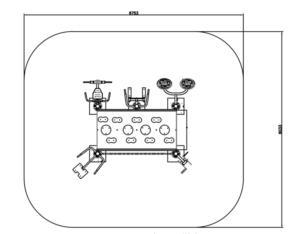 Н-019 Многофункциональный комплекс NEW