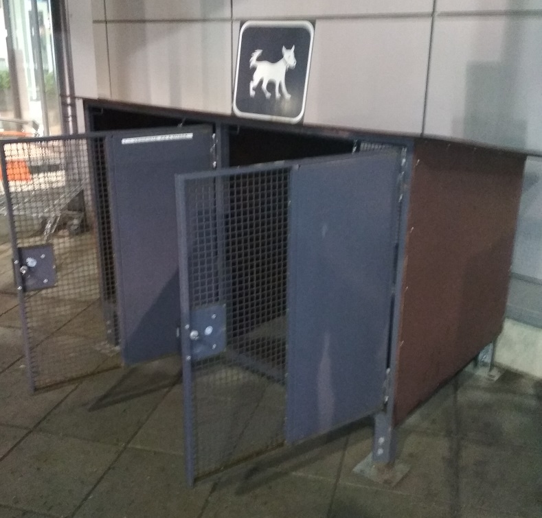 Парковка для собак ТЦ