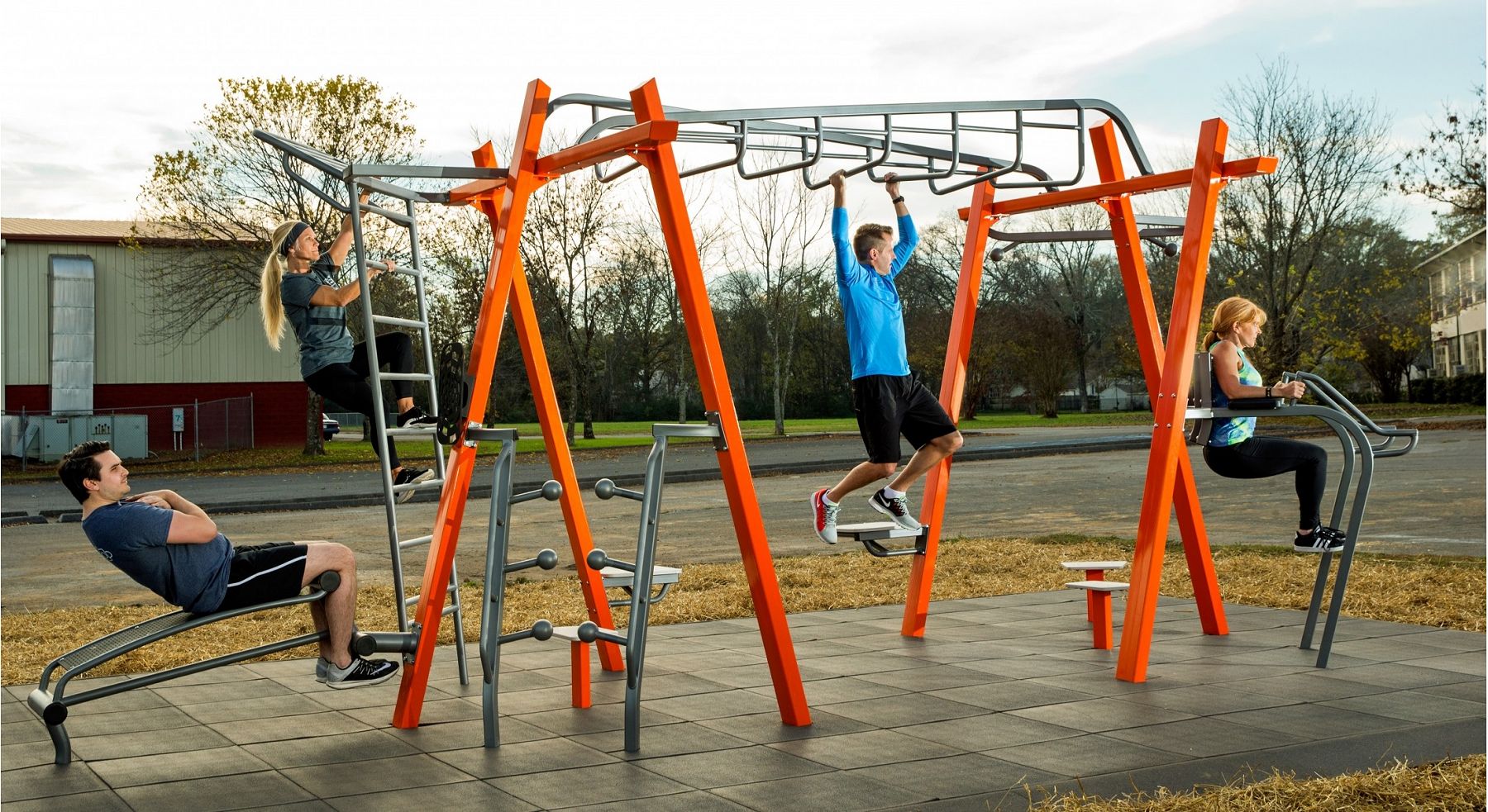 Миникомплекс для воркаута "Нью Сити" W-9.1