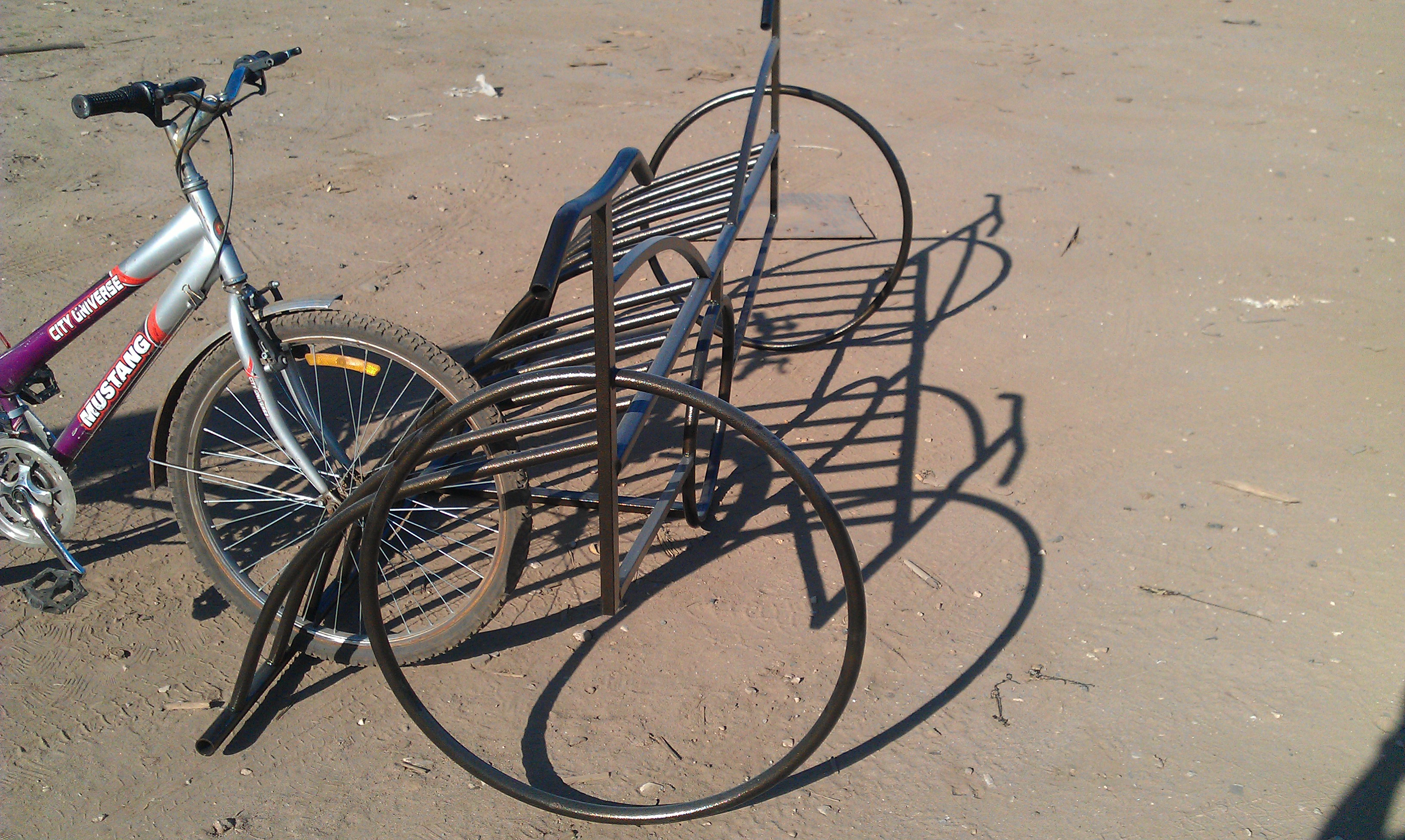 ВП-12 Велопарковка декоративная на 6 мест