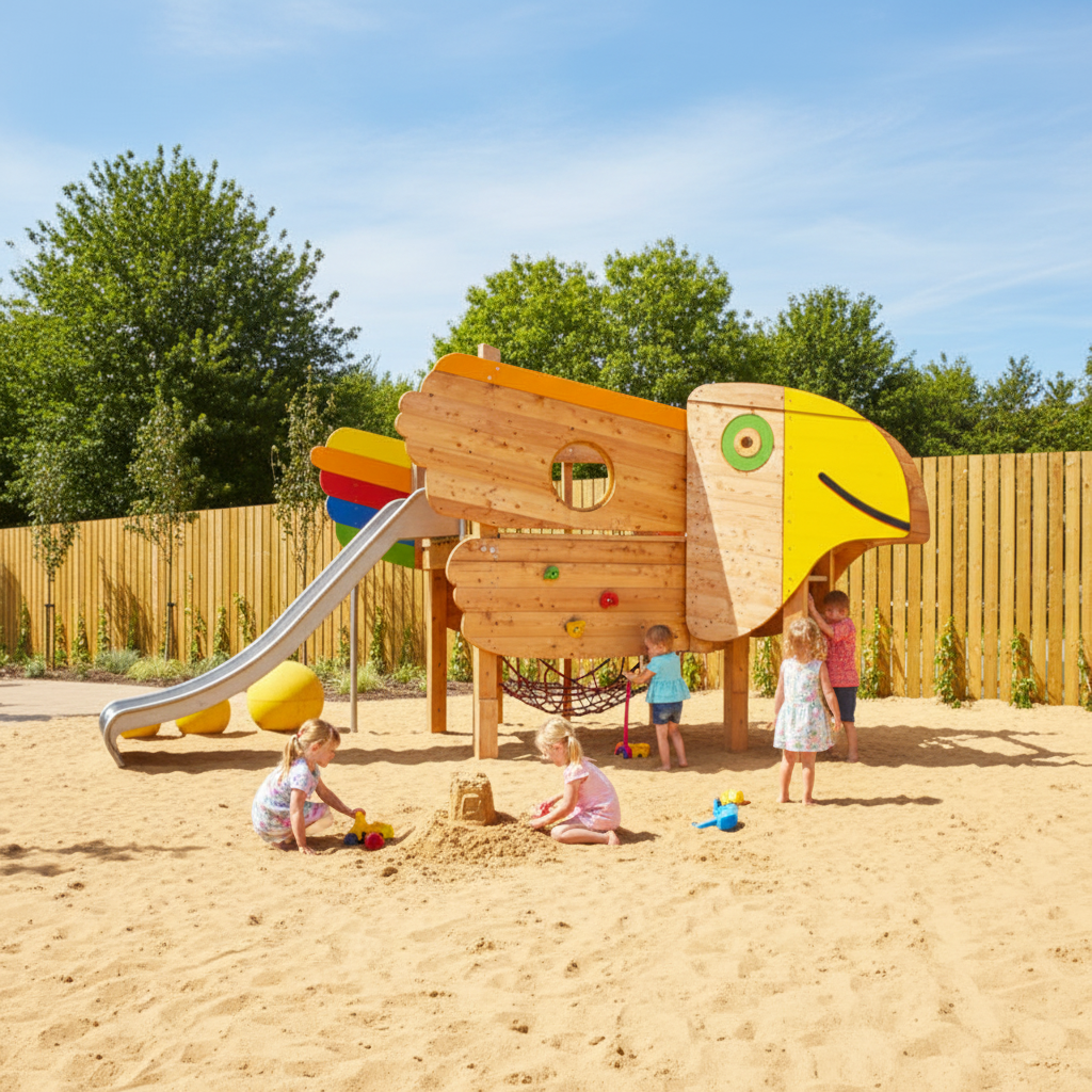 Детский игровой элемент Большая птица