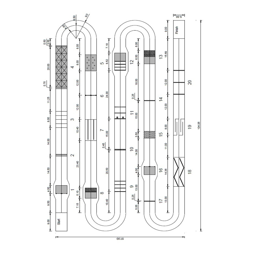 Полоса препятствий для специализированых подразделений