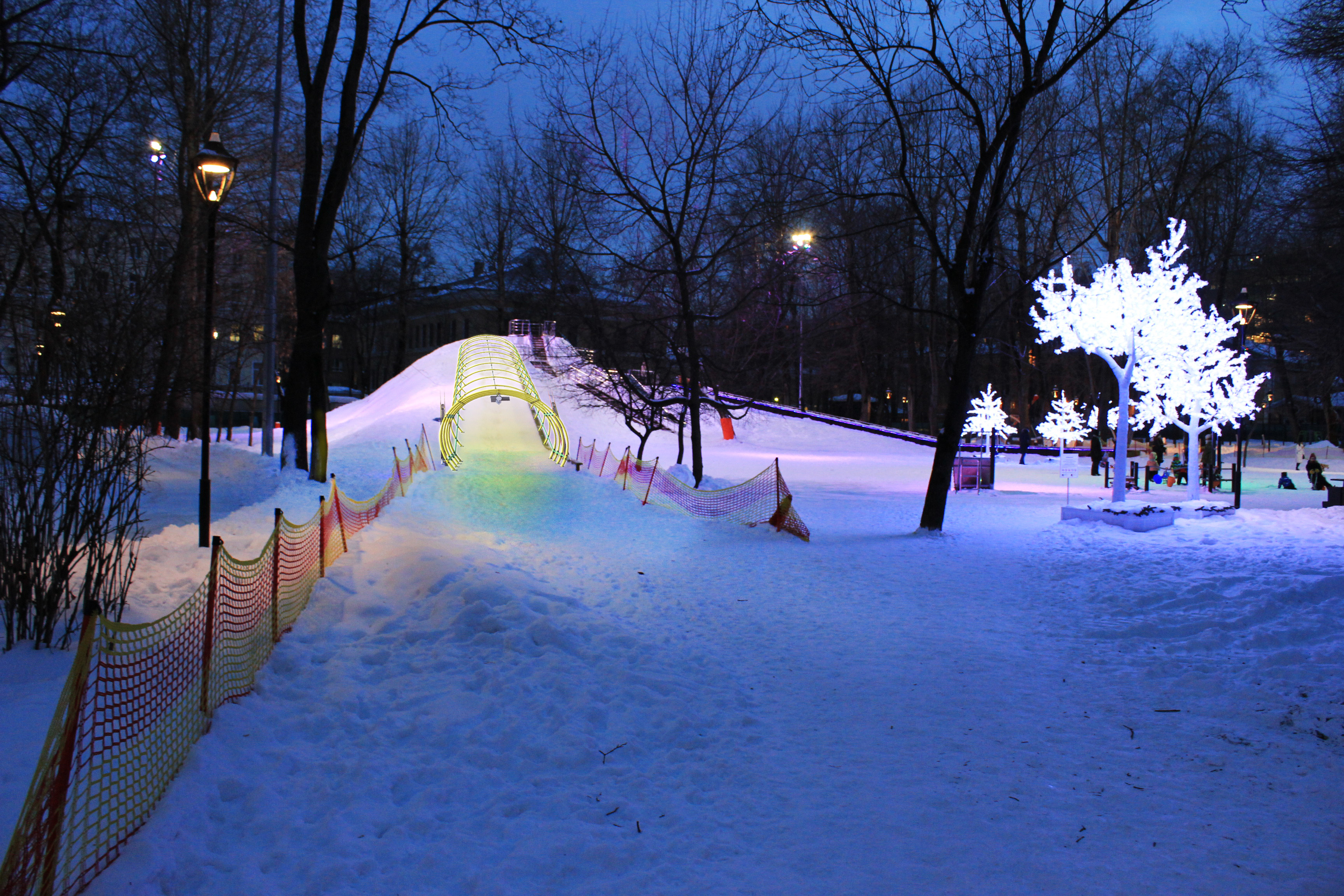 Обустройство парка на ул.Депутатская (г.Москва)