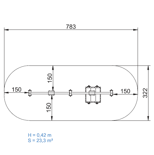 Конструкция для игр с песком