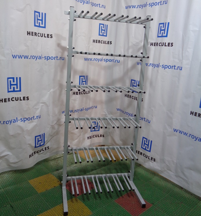 Стеллаж для хранения коньков и роликов односторонний