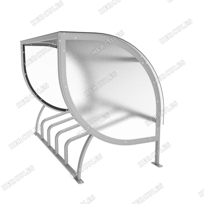 Крытая велопарковка для детских велосипедов