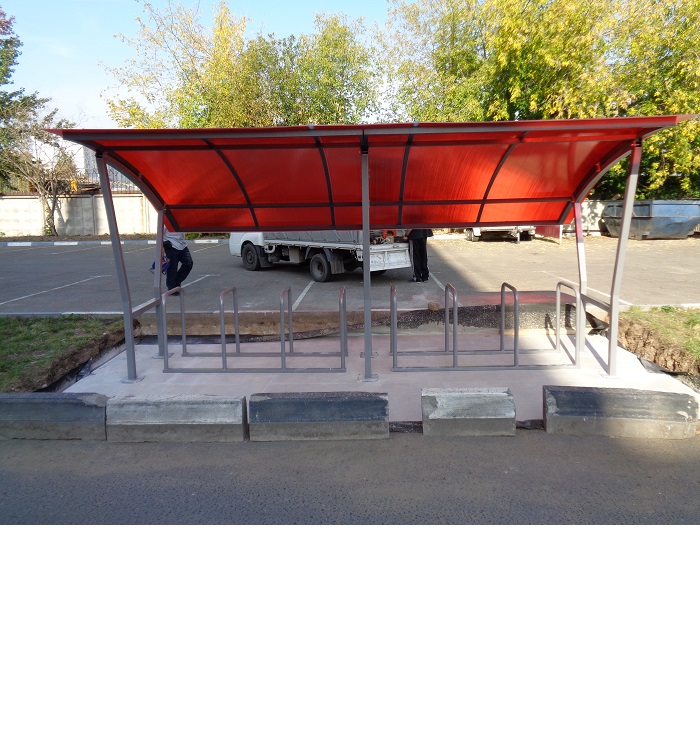 Крытая велопарковка Ахиллес