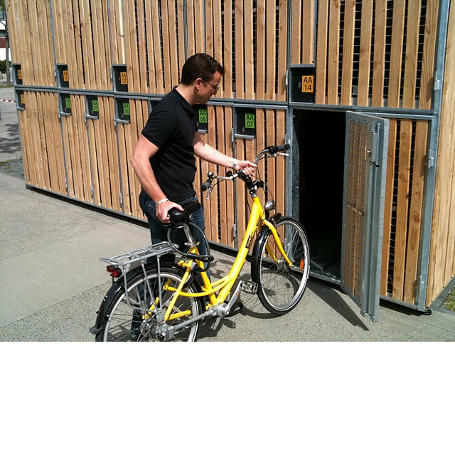 Велосейф уличный