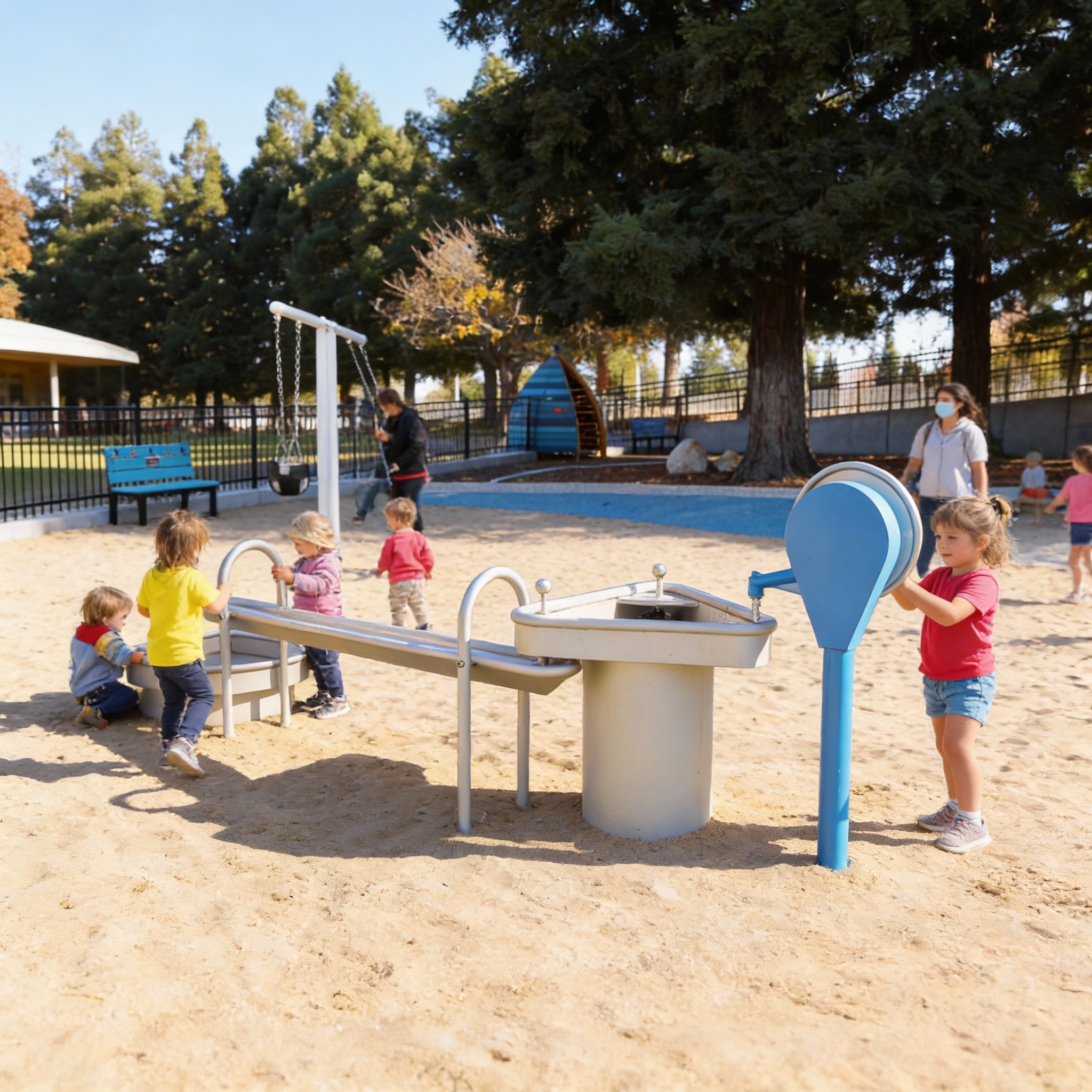 Детская площадка для игр с песком и водой Бучило