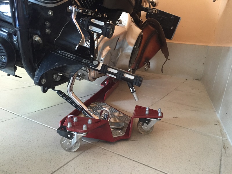 Транспортировщик мотоцикла гаражный 4377