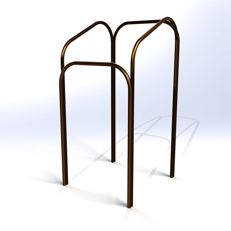 А-0246 Турник многоуровневый уличный тренажер